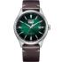 CITIZEN Crystal Seven Automatic Green Dial 40.2mm Silver Stainless Steel Brown Leather Strap NH8390-03X - 0