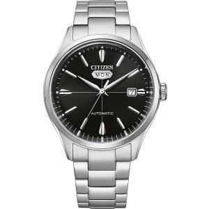 CITIZEN Crystal Seven Automatic 40.2mm Silver Stainless Steel Bracelet NH8391-51E - 26308