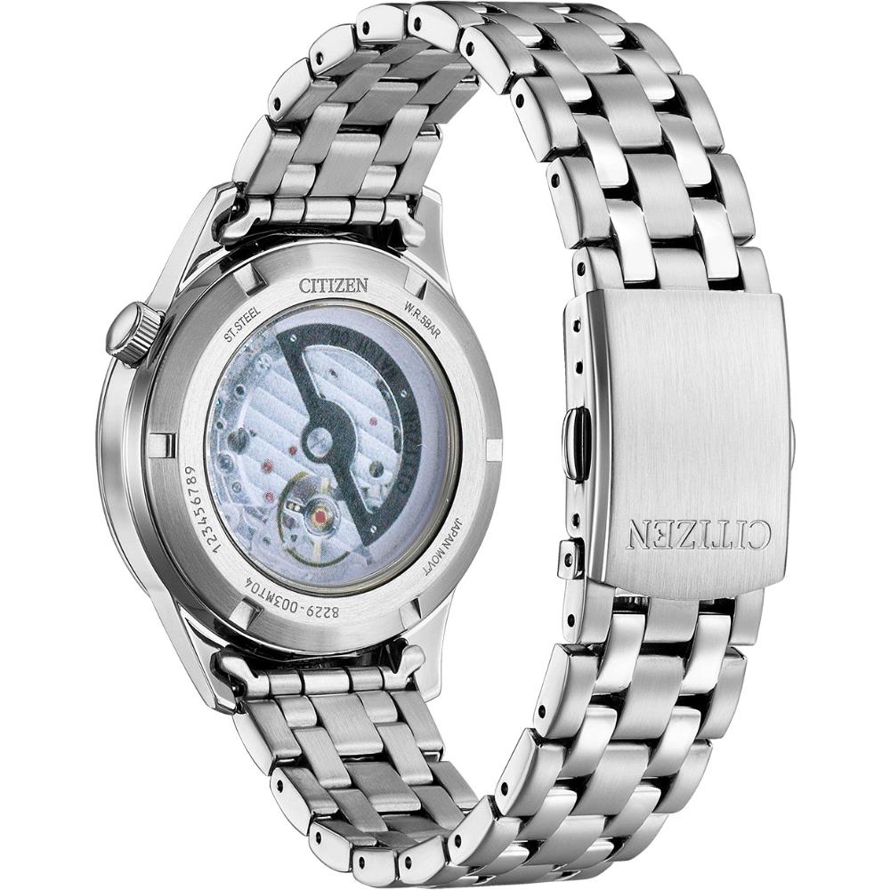 CITIZEN Elegance Automatic 40mm Silver Stainless Steel Bracelet NH9131-73L