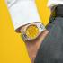 CITIZEN Tsuyosa Collection Automatic Yellow Dial 40mm Silver Stainless Steel Bracelet NJ0150-81Z-6