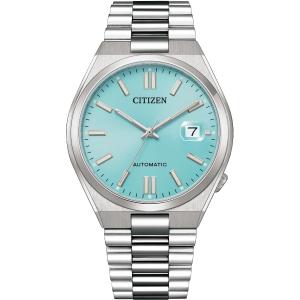 CITIZEN Tsuyosa Collection Automatic Light Blue Dial 40mm Silver Stainless Steel Bracelet NJ0151-88M - 48620