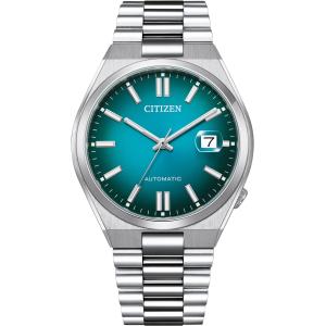 CITIZEN Tsuyosa Collection Automatic Green Dial 40mm Silver Stainless Steel Bracelet NJ0151-88X - 41474
