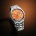 CITIZEN Tsuyosa Collection Automatic Orange Dial 40mm Silver Stainless Steel Bracelet NJ0151-88Z - 4