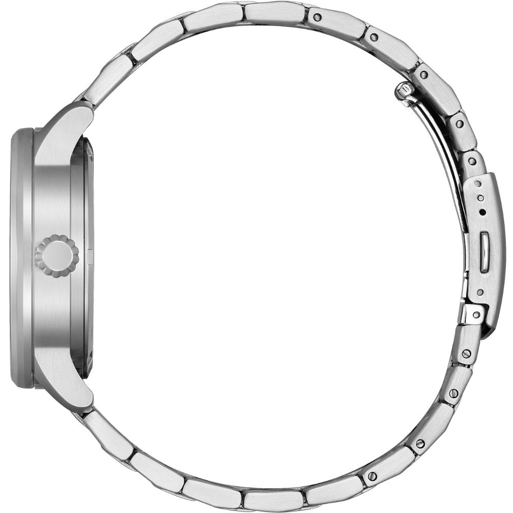 CITIZEN Urban Military Automatic Green Dial 40mm Silver Stainless Steel Bracelet NJ0190-51X