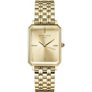 ROSEFIELD The Octagon Gold Dial 23 x 29mm Gold Stainless Steel Bracelet OCGSG-O65 - 31340