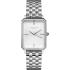 ROSEFIELD The Octagon White Sunray 23x29mm Silver Stainless Steel Bracelet OCWSS-O41 - 0