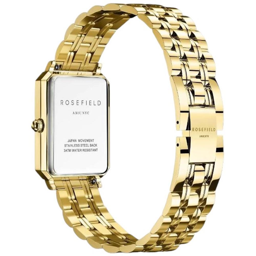 ROSEFIELD The Octagon XS Green MOP XS 19.5x24mm Gold Stainless Steel Bracelet OGGSG-O71