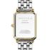 ROSEFIELD The Octagon White Sunray 23x29mm Two Tone Gold Stainless Steel Bracelet OWSSSG-O48 - 2