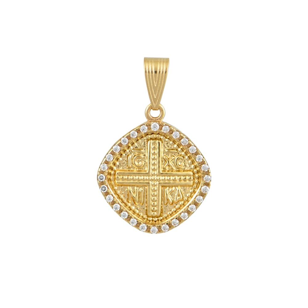  CHRISTIAN CHARMS BabyJewels in K9 Yellow Gold with Zircon Stones P0023Y.K9