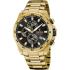 FESTINA Timeless Chronograph Black Dial 45mm Gold Stainless Steel Bracelet F20541/4 - 0