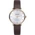 PIERRE CARDIN Brochant Three Hands 32mm Rose Gold Stainless Steel Brown Leather Strap PC902412F04 - 0