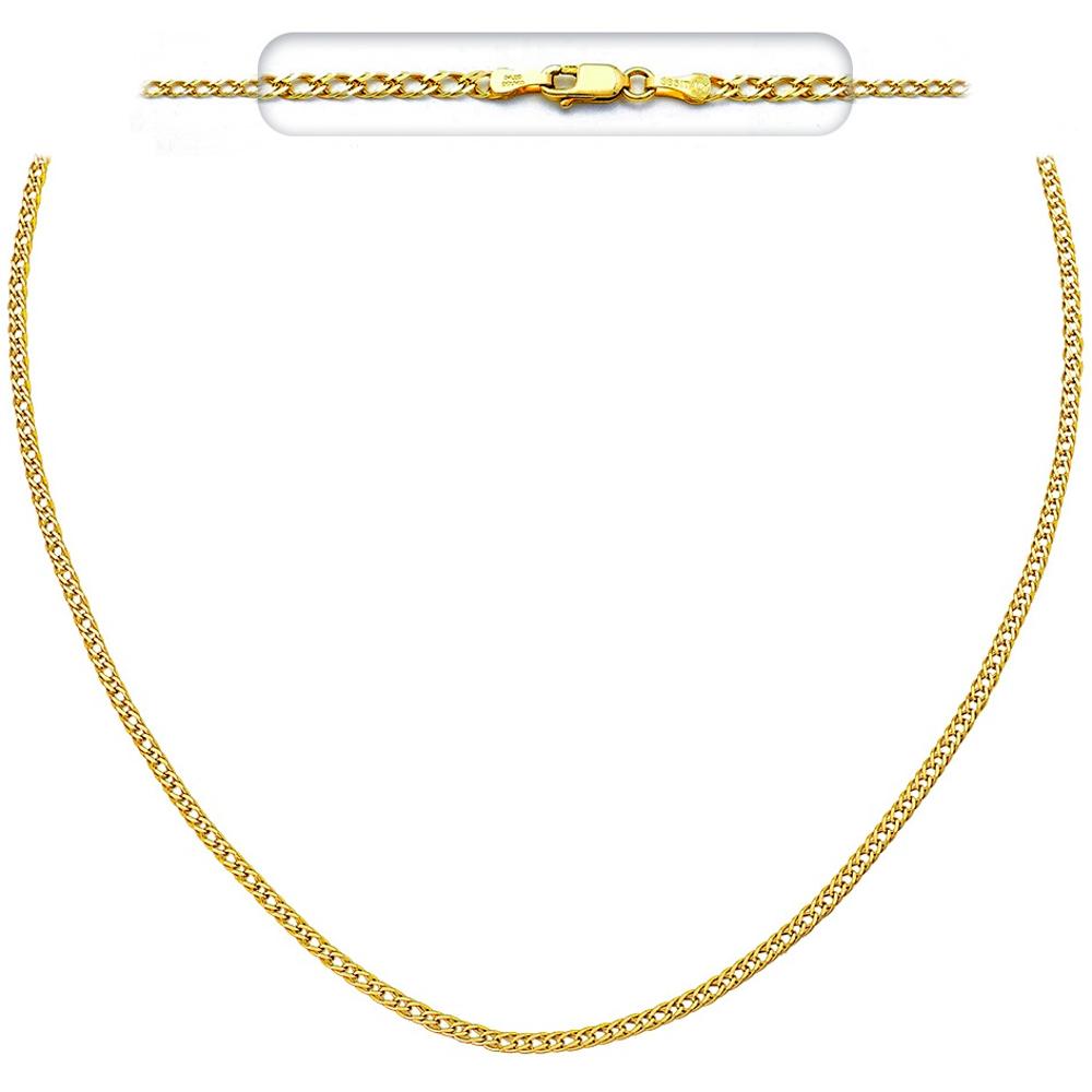 CHAIN Rhombus #2 50cm K14 Yellow Gold PO-040K.50