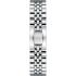 ROSEFIELD The Boxy XS White Dial 22mm Silver Stainless Steel Bracelet QMWSS-Q020 - 1