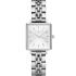 ROSEFIELD The Boxy XS White Dial 22mm Silver Stainless Steel Bracelet QMWSS-Q020 - 0