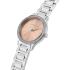 TRUSSARDI T-Sky Crystals Rose Gold Dial 30mm Silver Stainless Steel Bracelet R2453151521 - 1