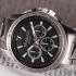 TRUSSARDI T-Hawk Chronograph Black Dial 44mm Silver Stainless Steel Bracelet R2453153004-5