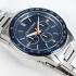 TRUSSARDI T-Hawk Chronograph Blue Dial 44mm Silver Stainless Steel Bracelet R2453153005 - 4