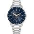 TRUSSARDI T-Hawk Chronograph Blue Dial 44mm Silver Stainless Steel Bracelet R2453153005 - 0