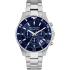 TRUSSARDI City Life Chronograph Blue Dial 42mm Silver Stainless Steel Bracelet R2453169003 - 0