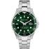 TRUSSARDI City Life Green Dial 42mm Silver Stainless Steel Bracelet R2453169004 - 0