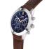 SECTOR 670 Multifunction 45mm Silver Stainless Steel Brown Leather Strap R3251540001 - 2