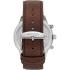 SECTOR 670 Multifunction 45mm Silver Stainless Steel Brown Leather Strap R3251540001 - 4