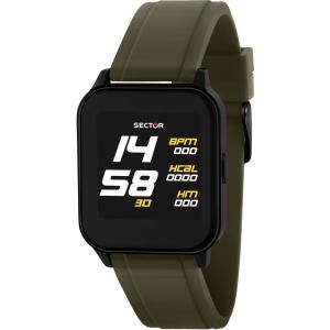 SECTOR S-05 Smartwatch 39*33mm Khaki Silicone Strap R3251550001 - 27782
