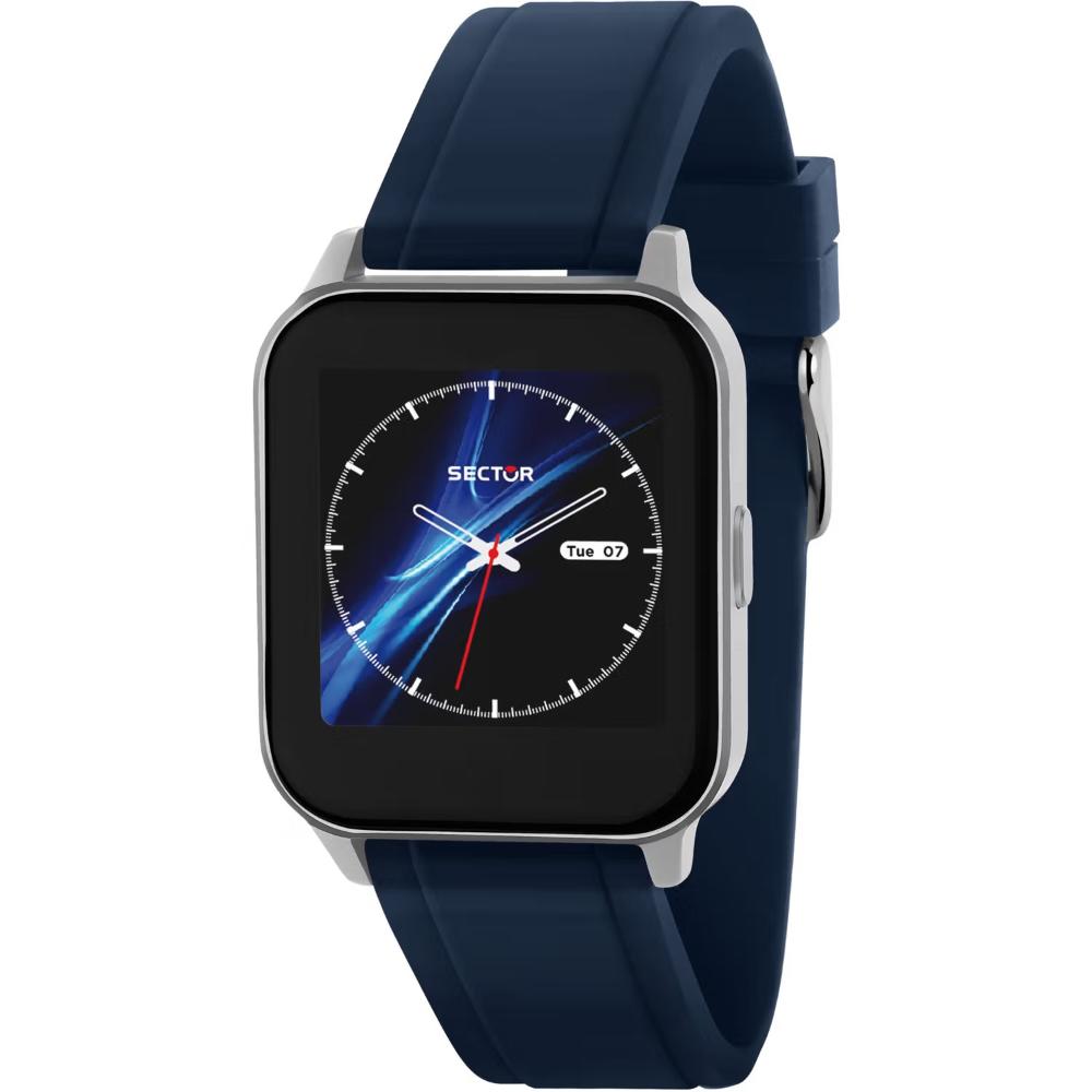 SECTOR S-05 Smartwatch 39*33mm Blue Silicone Strap R3251550002