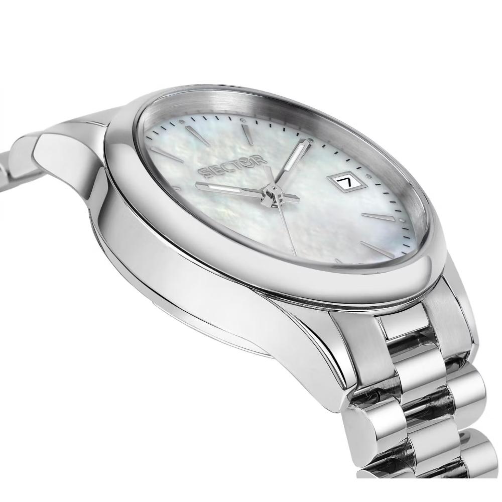 SECTOR 230 Lady's 32mm Silver Stainless Steel Bracelet R3253161541