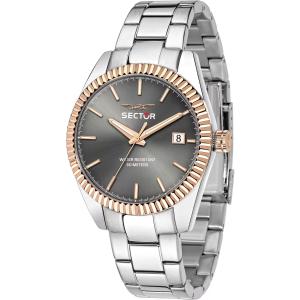 SECTOR 240 Grey Dial 41mm Silver Stainless Steel Bracelet R3253240009 - 51716