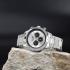 SECTOR 270 Multifunction 45mm Silver Stainless Steel Bracelet R3253578027-5
