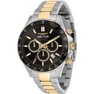 SECTOR 230 Chronograph 43mm Silver & Gold Stainless Steel Bracelet R3273661047 - 34403