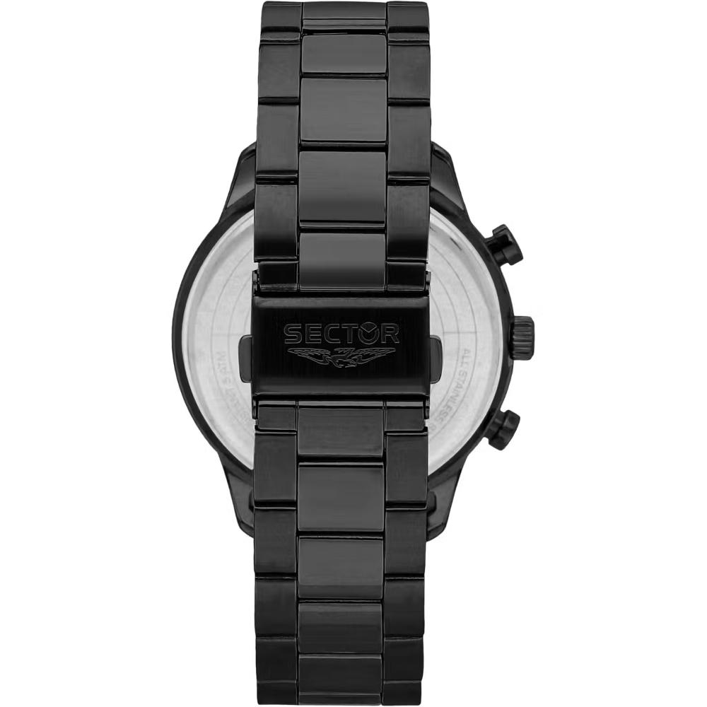 SECTOR 270 Chronograph 45mm Black Stainless Steel Bracelet R3273778001