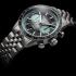 RAYMOND WEIL Freelancer Pop Bi-Compax Chronograph Limited Edition Black - Turquoise Dial 43.5mm Silver Titanium Bracelet 7780-TI-20425-5