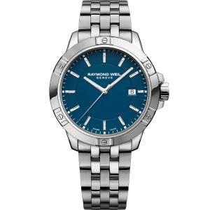 RAYMOND WEIL Tango Blue Dial 41mm Silver Stainless Steel Bracelet 8160-ST-50041 - 60801