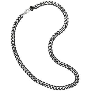 NECKLACE Men's LISKA from Black Stainless Steel RB133CD - 55172