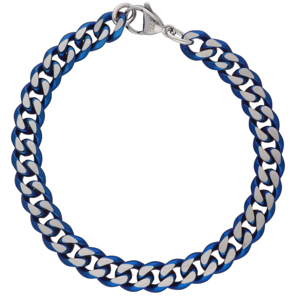 BRACELET Men's LISKA from Blue Stainless Steel RB133CDBR-A