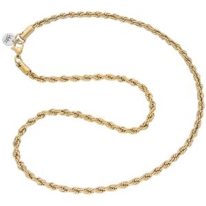 NECKLACE Men's LISKA from Gold-Plated Stainless Steel RB182CD-4D - 55939