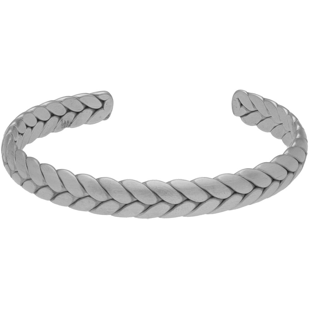 BRACELET Men's Handcuff LISKA from Stainless Steel RB199SC