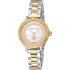 ROBERTO CAVALLI Glam White Pearl Dial 30mm Two Tone Gold Stainless Steel Bracelet Gift Set RC5L082M0055 - 1
