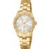 ROBERTO CAVALLI Glam Crystals Silver Dial 32mm Gold Stainless Steel Bracelet RC5L083M0025 - 0