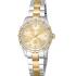 ROBERTO CAVALLI Glam Crystals Gold Dial 32mm Two Tone Gold Stainless Steel Bracelet RC5L083M0055 - 0