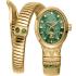 ROBERTO CAVALLI Snake Core Turquoise Dial 22.5x34mm Gold Stainless Steel Bracelet RC5L104M0025 - 0