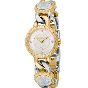 ROBERTO CAVALLI Core Silver Dial 26mm Two Tone Gold Stainless Steel Bracelet RC5L108M0055 - 51167