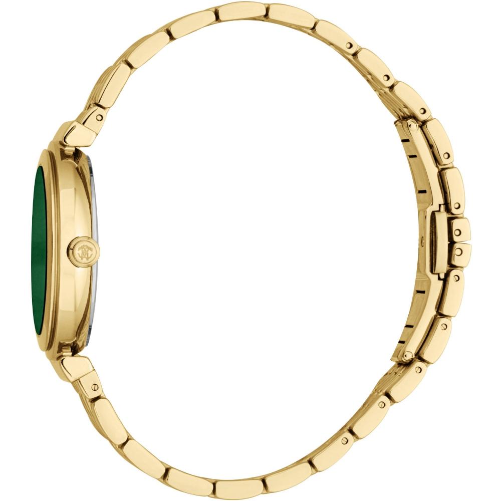 ROBERTO CAVALLI Core Gift Set Green Dial 32mm Gold Stainless Steel Bracelet RC5L111M0045