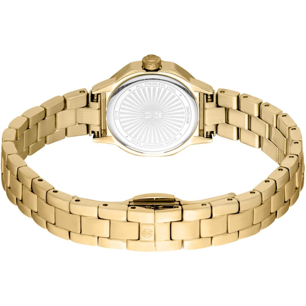 ROBERTO CAVALLI Mini Gold Dial 24mm Gold Stainless Steel Bracelet RC5L122M0055