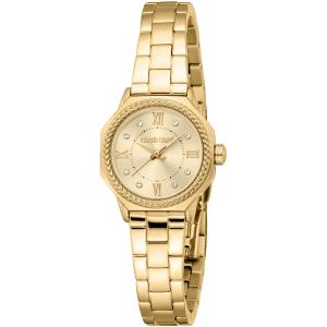 ROBERTO CAVALLI Mini Gold Dial 26mm Gold Stainless Steel Bracelet RC5L122M0055 - 60528