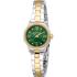ROBERTO CAVALLI Mini Green Dial 24mm Two Tone Gold Stainless Steel Bracelet RC5L122M0085 - 0