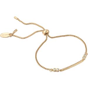 ROBERTO CAVALLI Love Bracelet Gold Stainless Steel with Cubic Zirconia RCGW0058BR - 40391