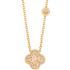ROBERTO CAVALLI Nuvola Necklace Gold Stainless Steel with Cubic Zirconia RCNL00243200 - 0